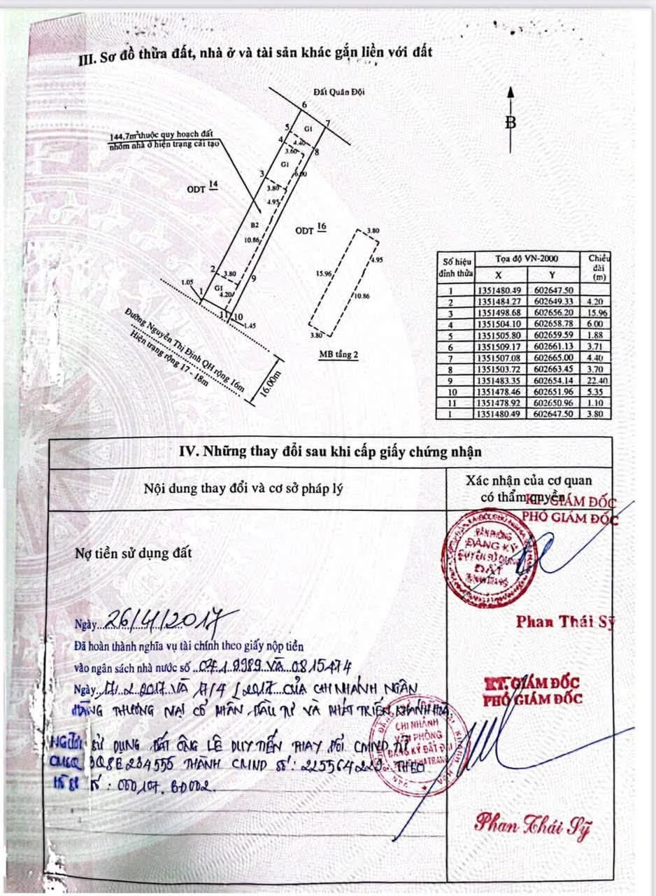 Bán nhà mặt tiền Nguyễn Thị Định, Nha Trang, 144.7m, 14.3 tỷ - Ảnh 1