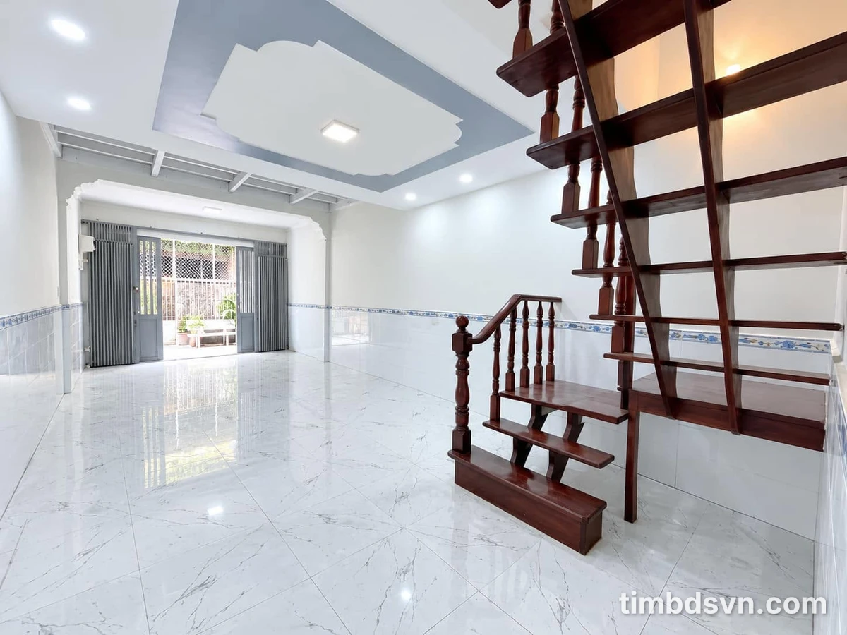 Cho thuê nhà 4x25m, 3PN 2WC, Âu Cơ, Tân Bình, 16tr/tháng - Ảnh thu nhỏ 2