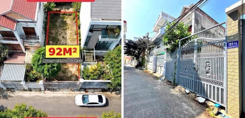 Bán lô đất 92m2 hẻm ô tô đường Phạm Hồng Thái, Phường 7, Vũng Tàu