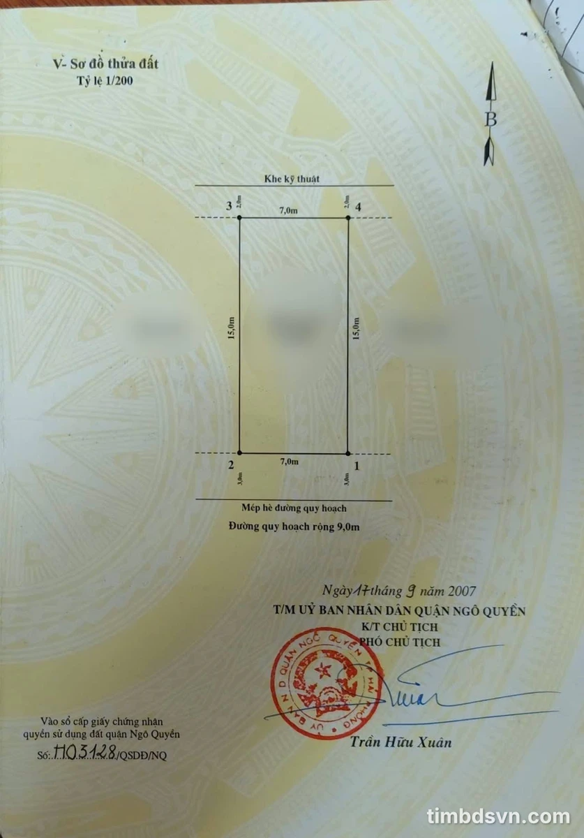 Bán nhà Lê Hồng Phong 105m² mặt tiền 7m, 5PN 5WC - Ảnh thu nhỏ 2
