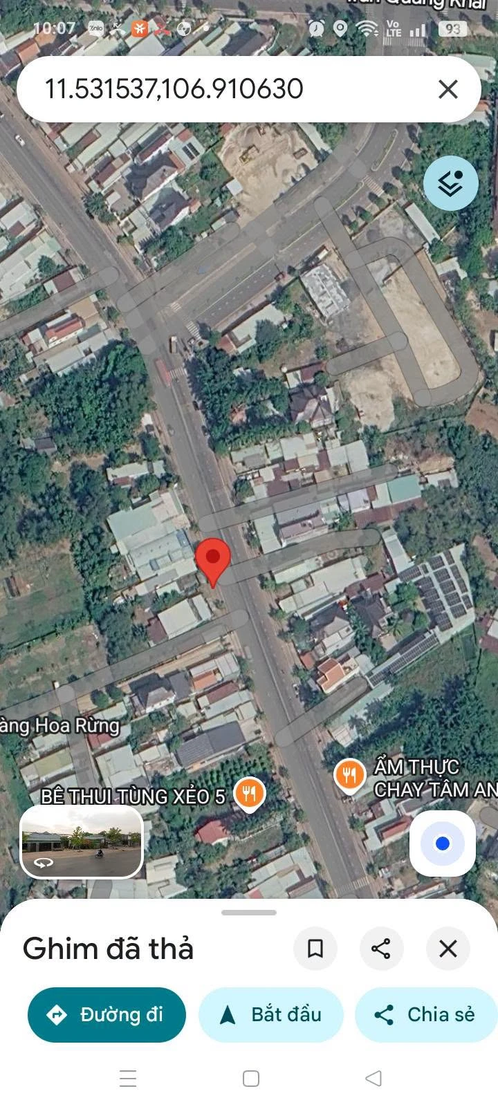 Bán đất mặt tiền Nguyễn Huệ 175m2, Tân Thiện, Bình Chánh - Ảnh 1