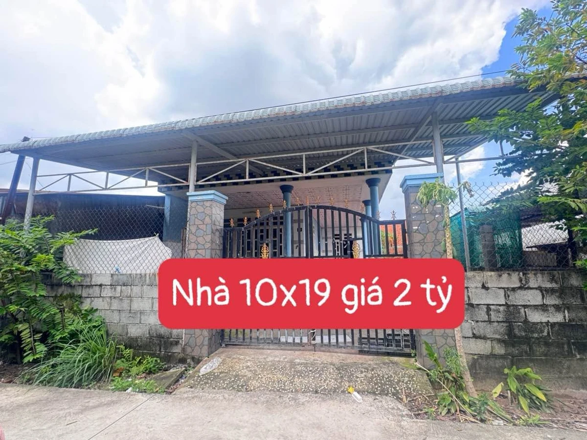 Bán nhà 10x19m Nguyễn Văn Dương, Bình Chánh, 2 tỷ - Ảnh 1