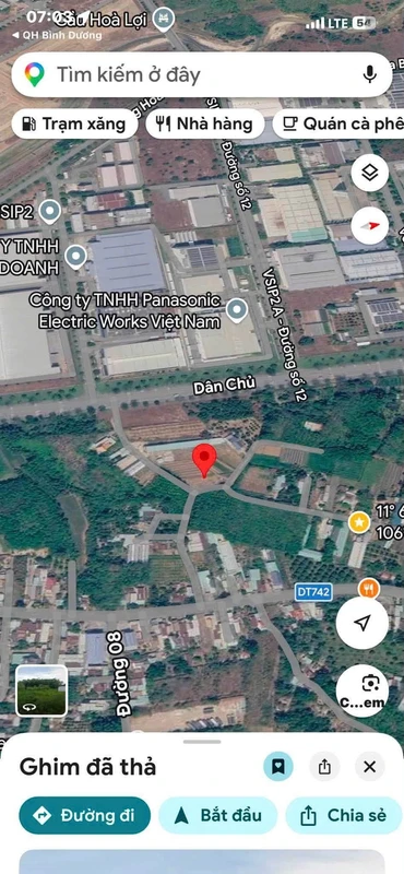 Bán đất 140m2 sổ riêng đường nhựa 13m tại Tân Định, Bến Cát, Bình Dương giá 1,799 tỷ