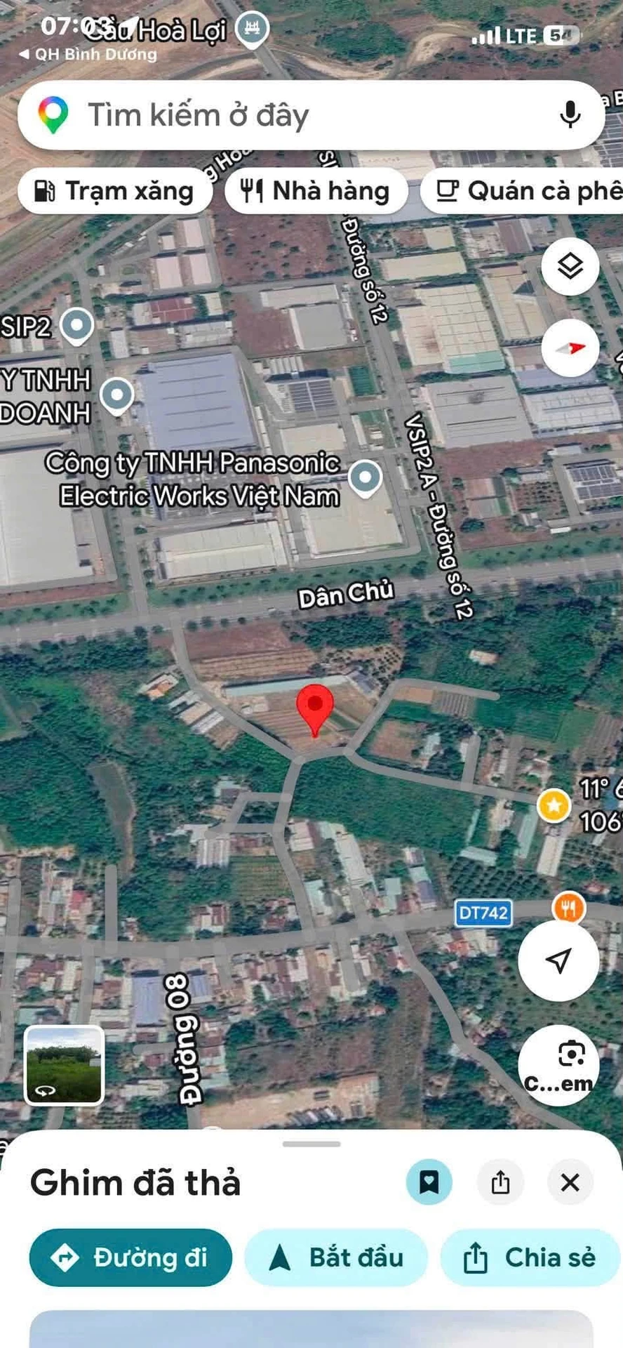 Bán đất 140m2 sổ riêng đường nhựa 13m tại Tân Định, Bến Cát, Bình Dương giá 1,799 tỷ - Ảnh 1