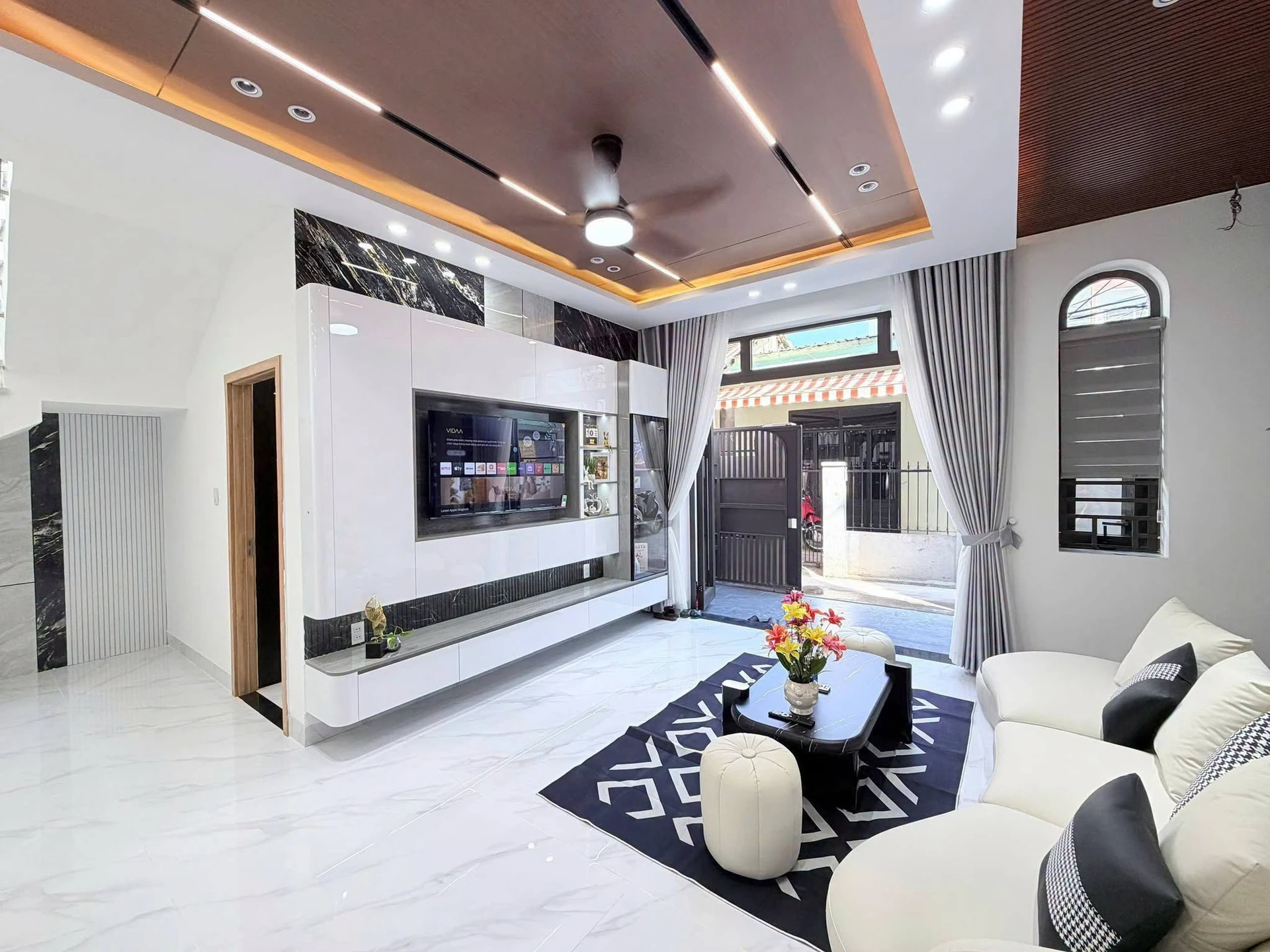 Cho thuê nhà phố 75m² 3PN Thanh Khê 24 triệu/tháng - Ảnh 1
