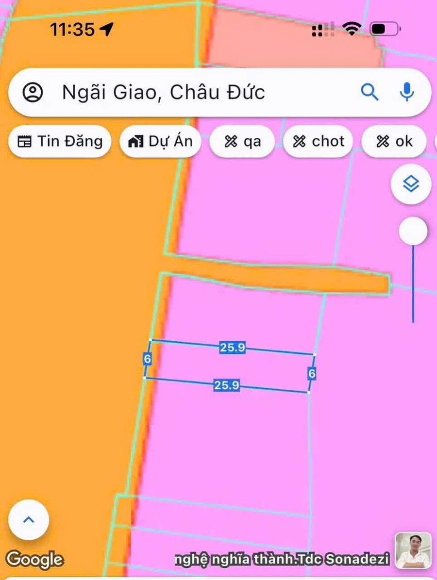 Bán đất mặt tiền Hùng Vương Châu Đức 156m2 3 tỷ - Ảnh thu nhỏ 4