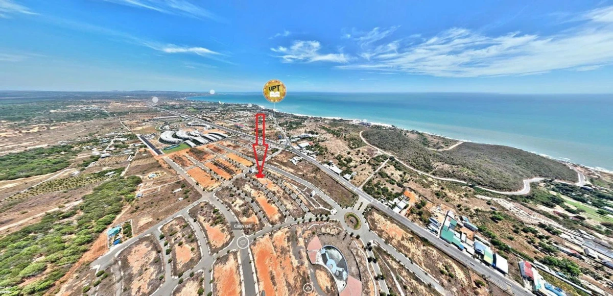 Đất biển hướng Nam B3 - 48 Queen Pearl view biển trực diện, dãy 2 trục Nguyễn Thông - Ảnh 1