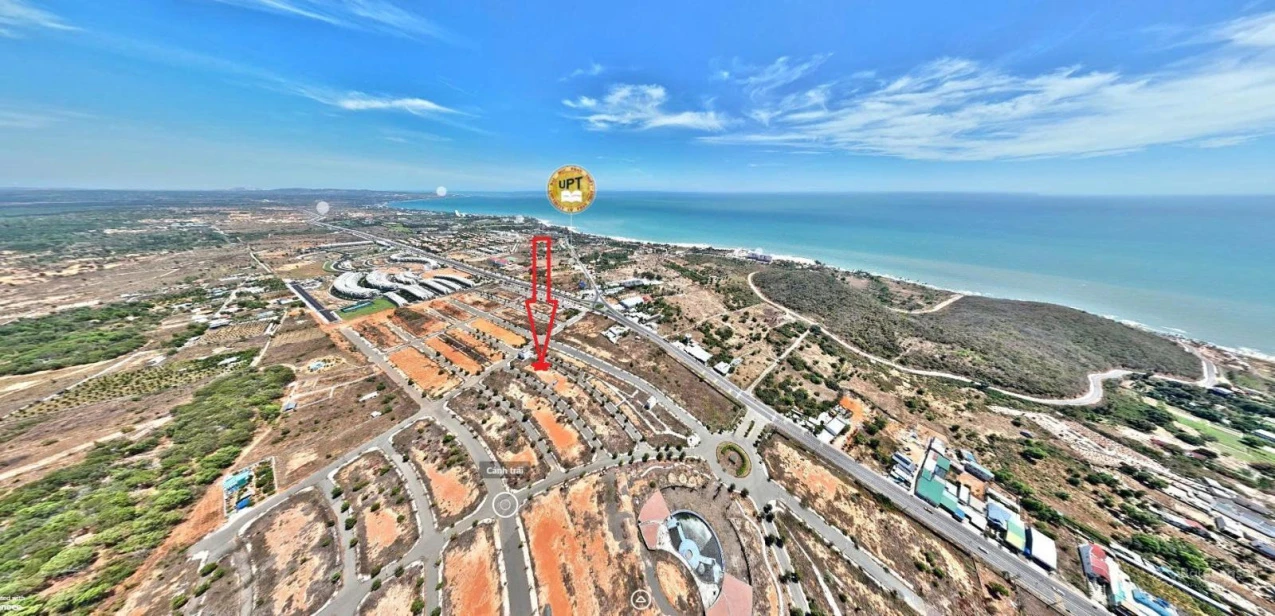 Đất biển hướng Nam B3 - 48 Queen Pearl view biển trực diện, dãy 2 trục Nguyễn Thông - Ảnh 1