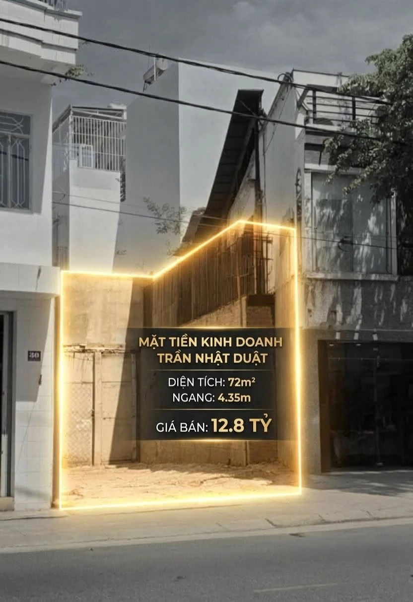 Bán nhà mặt tiền Trần Nhật Duật, Nha Trang 72m², 12 tỷ 800 triệu - Ảnh 1