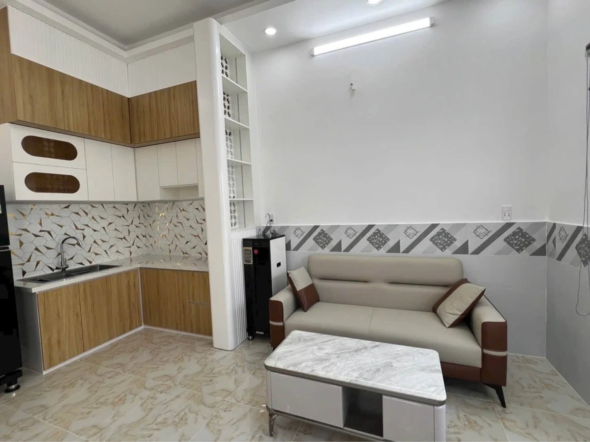 Bán nhà trệt lầu 66m2 đường Huỳnh Tấn Phát, Nhà Bè, full nội thất, nhỉnh 3 tỷ - Ảnh thu nhỏ 2