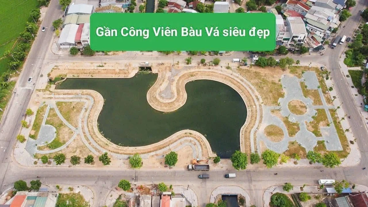 Bán đất view kênh 103.5m² Bàu Vá Huế - Ảnh 1