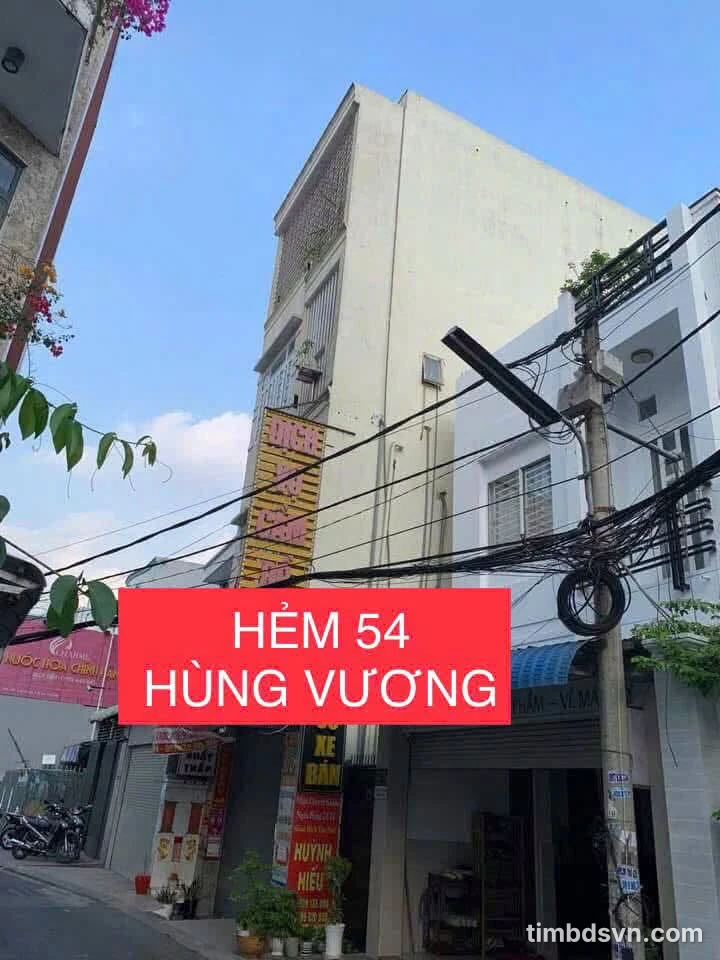 Bán nhà 4 tầng hẻm Hùng Vương 59m2 Cần Thơ - Ảnh 1