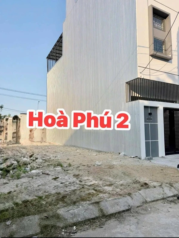 Bán lô đất mặt tiền Hoà Phú 2 Bình Chánh 80m2