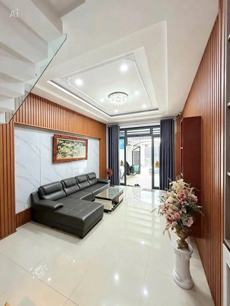 Bán nhà phố 68m2 Thạnh Lộc giá 5,6 tỷ - Ảnh thu nhỏ 4