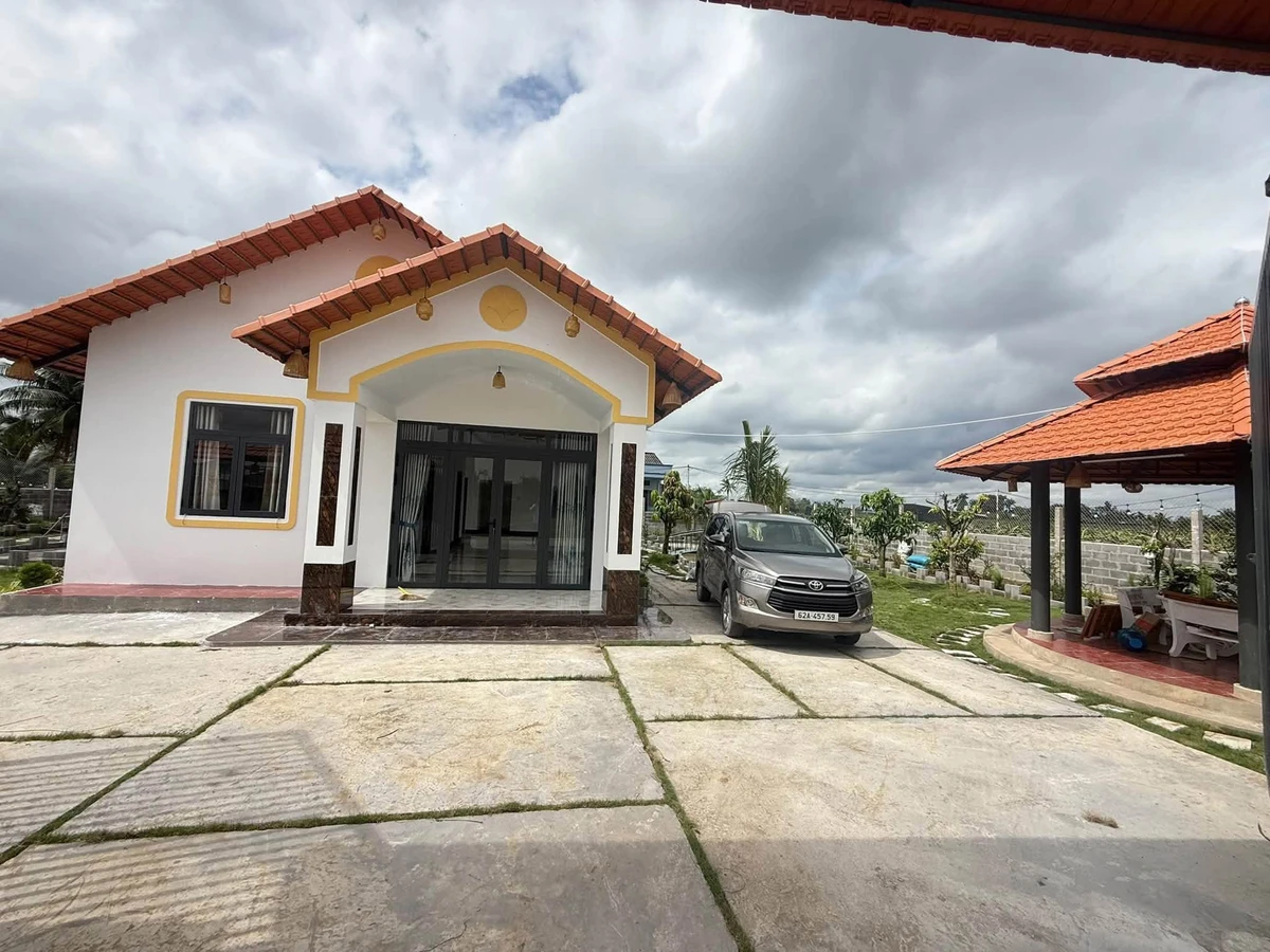 Nhà vườn mái ngói 1000m2 bán 4.2 tỷ Tiền Giang - Ảnh thu nhỏ 2