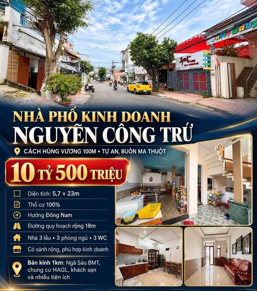Bán shophouse MTKD Nguyễn Công Trứ 131m² 10.5 tỷ Quận 5 - Ảnh 1
