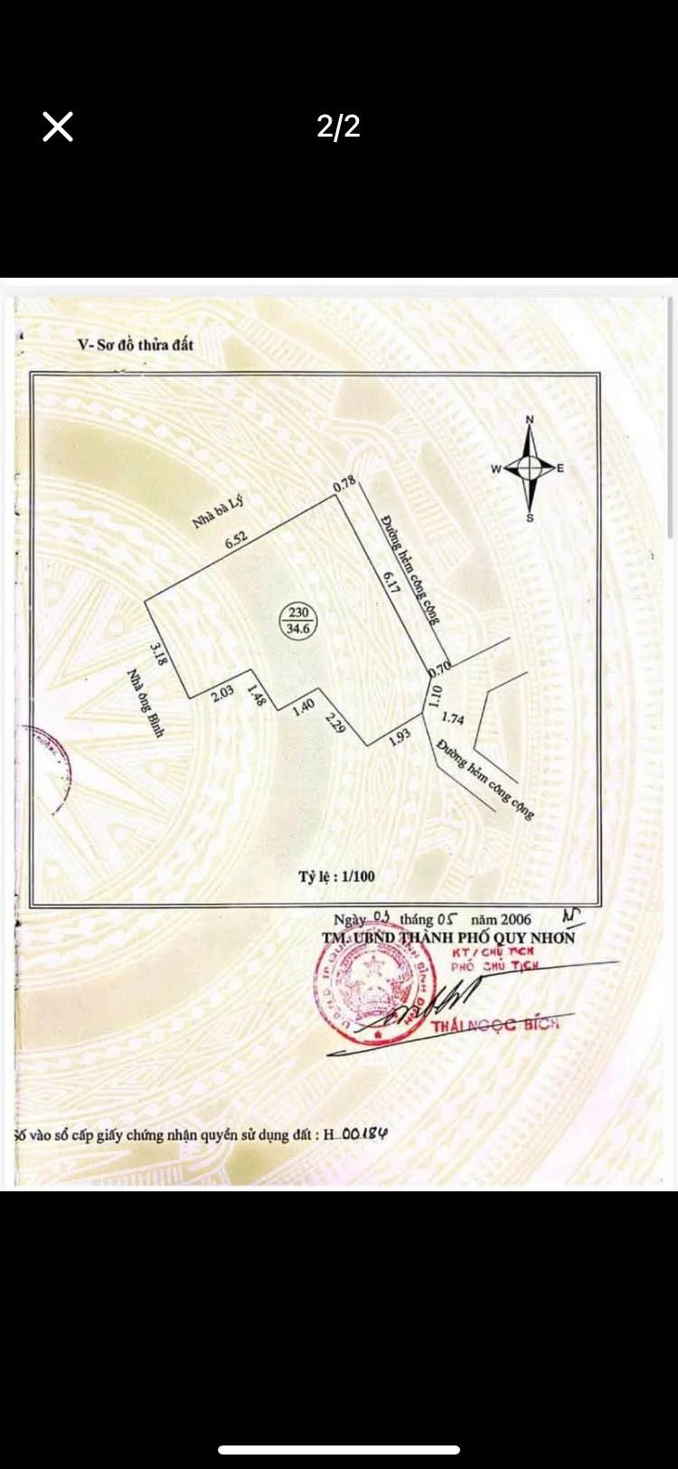 Bán nhà hẻm 35m² sát biển Xuân Diệu Nha Trang 1,4 tỷ - Ảnh 1