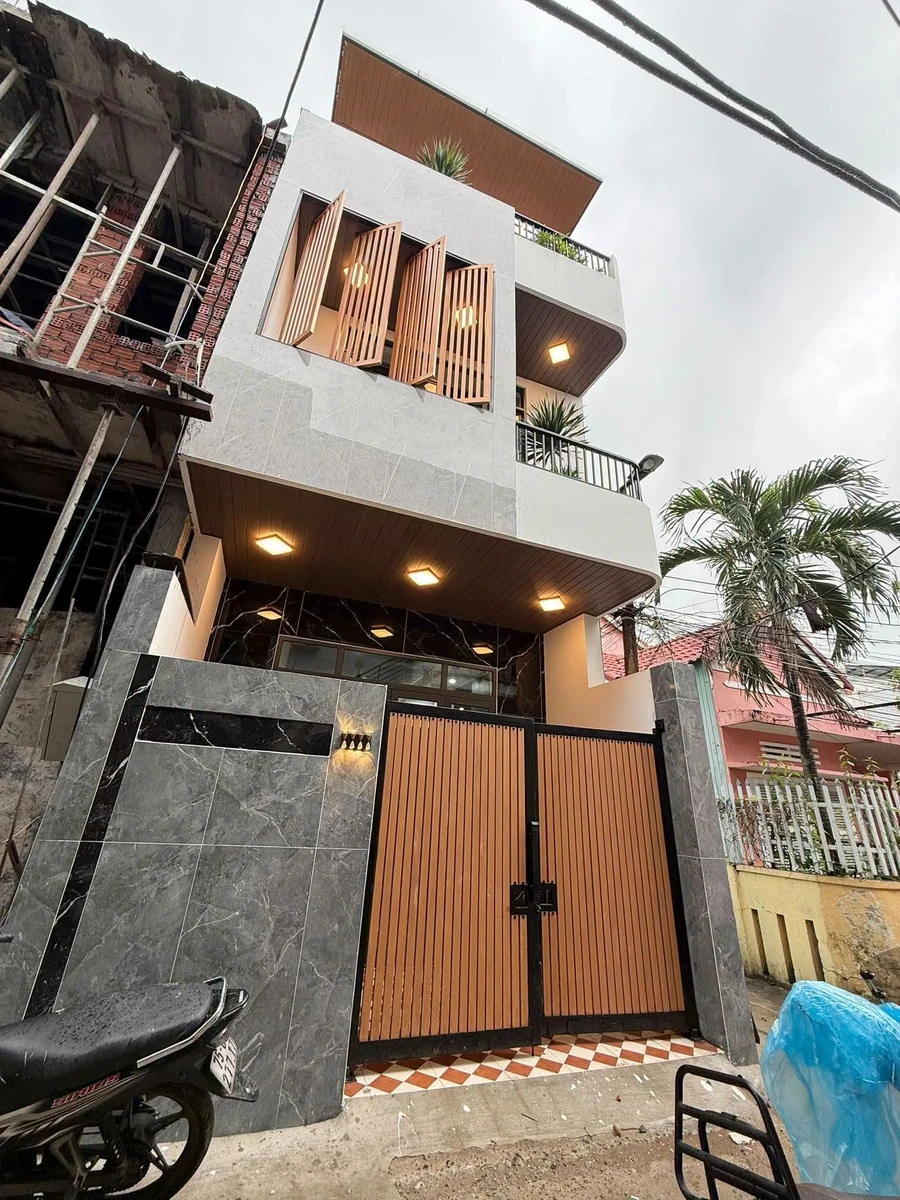 Bán nhà 3 tầng 58m² 2 mặt kiệt đường Bắc Đẩu, Hải Châu, Đà Nẵng - Ảnh thu nhỏ 2