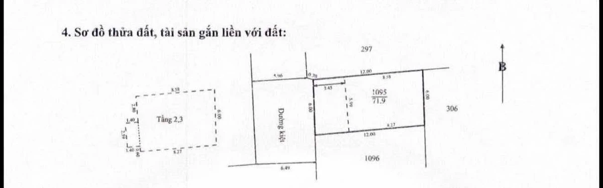 Bán nhà 3 tầng 160m² ngang 6m kiệt Phạm Văn Đồng, Huế - Ảnh thu nhỏ 5