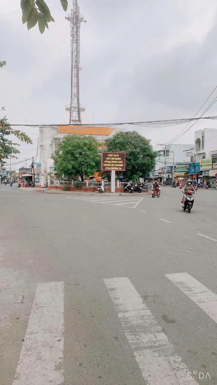 Bán đất đô thị Thủ Thừa Long An 416m2 mặt tiền Phạm Văn Tình - Ảnh 1