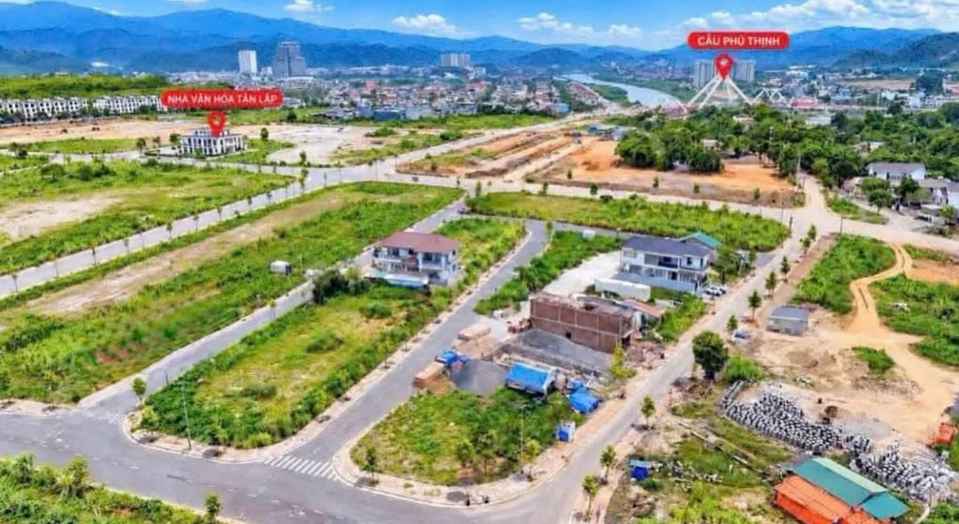 Bán lô góc 130m² Tân Lập, đường to, 2 mặt tiền - Ảnh 1