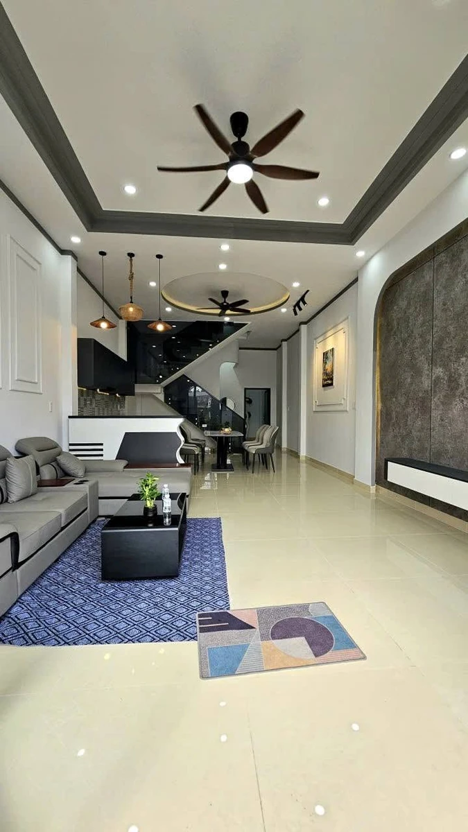 Bán nhà Hóc Môn 4PN 96m² 3 tỷ 850 triệu - Ảnh thu nhỏ 2