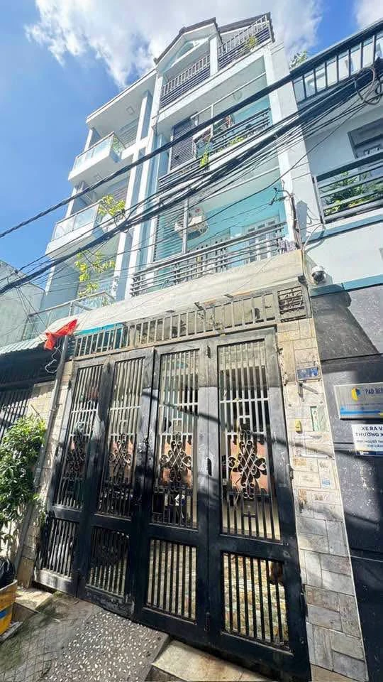Bán nhà 4 tầng 4PN 45.5m² Bùi Quang Là P.12 Bình Tân 4.75 tỷ - Ảnh 1