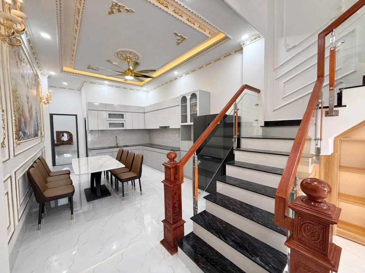 Bán nhà 3 tầng 4 phòng ngủ 103m² Bình Hoà 7.55 tỷ - Ảnh thu nhỏ 5