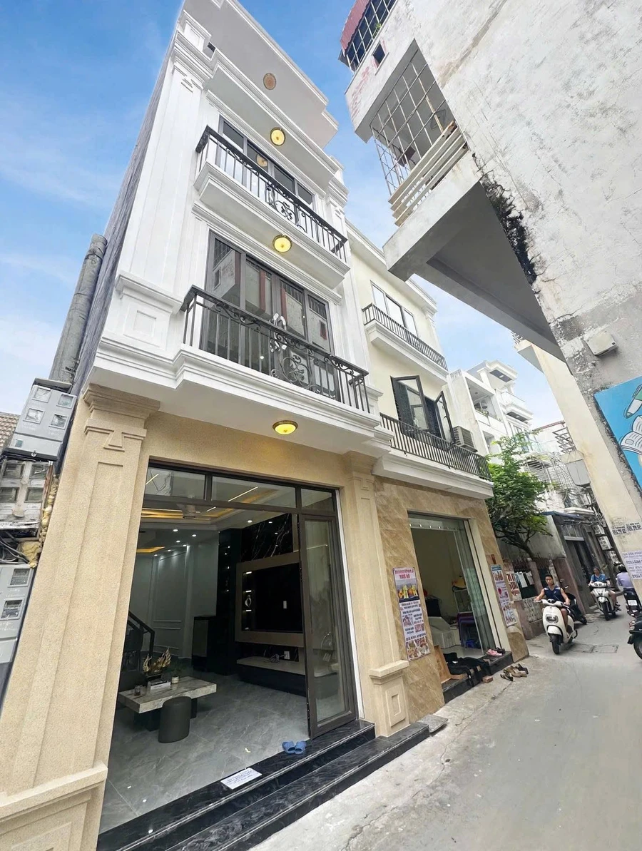 Bán nhà 4 tầng lô góc 48,9m² Miếu Hai Xã Hải Phòng - Ảnh 1