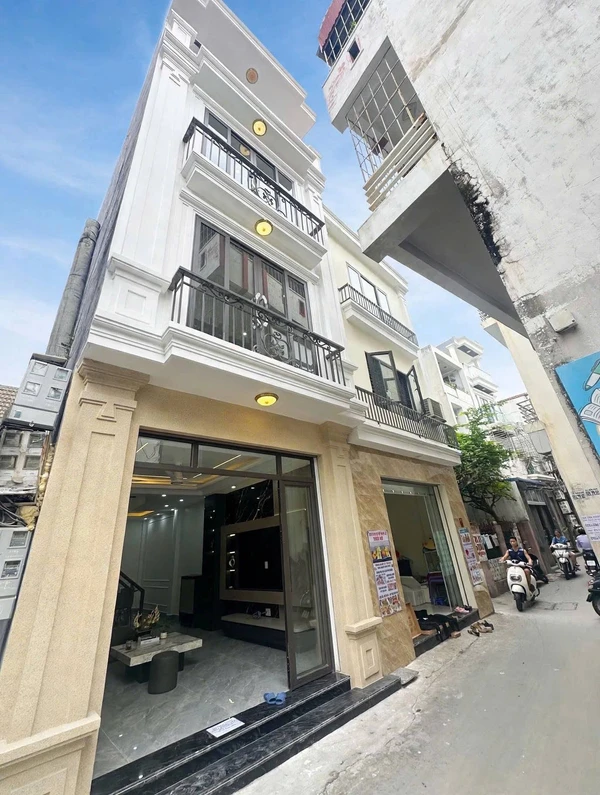 Bán nhà 4 tầng lô góc 48,9m² Miếu Hai Xã Hải Phòng