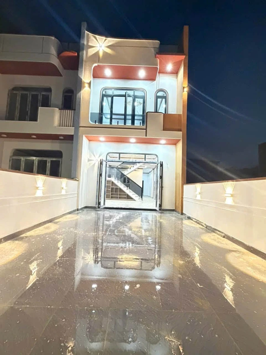 Bán nhà trệt lầu mặt tiền Hòa Lợi 150m² Bình Chánh - Ảnh thu nhỏ 3