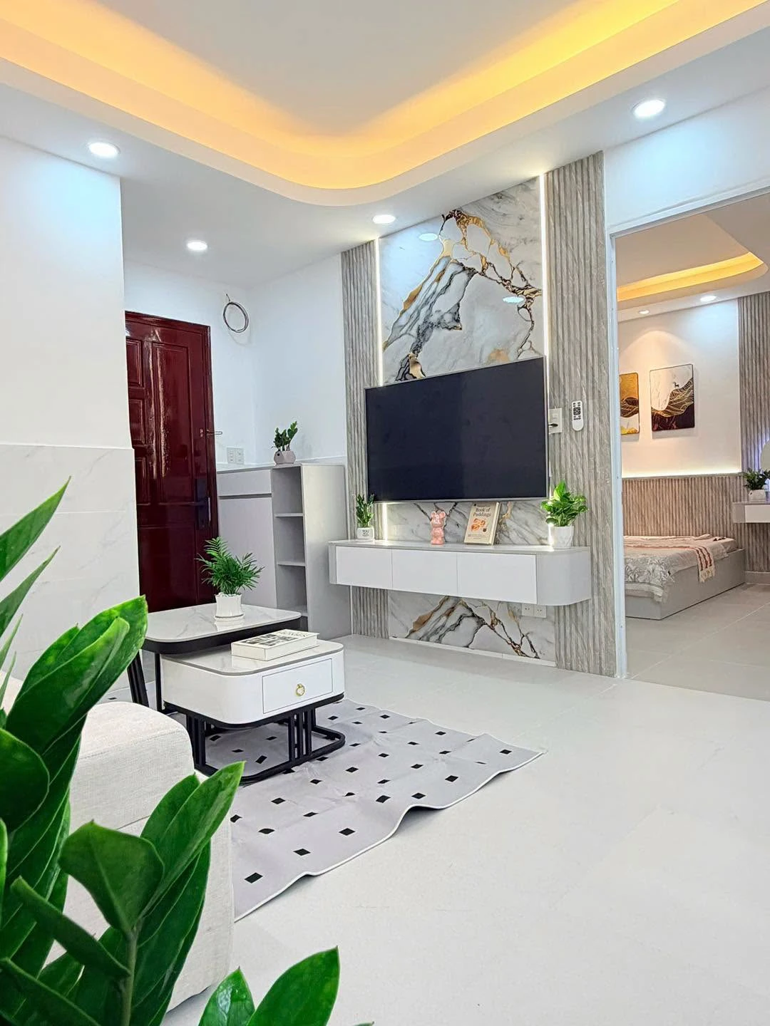 Bán căn 2PN 1WC 72m2 tầng 5 CT4 Vĩnh Điềm - Ảnh 1