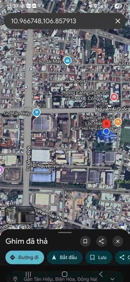 Bán đất thổ cư 100m² Phường Tam Hiệp Đồng Nai - Ảnh 1