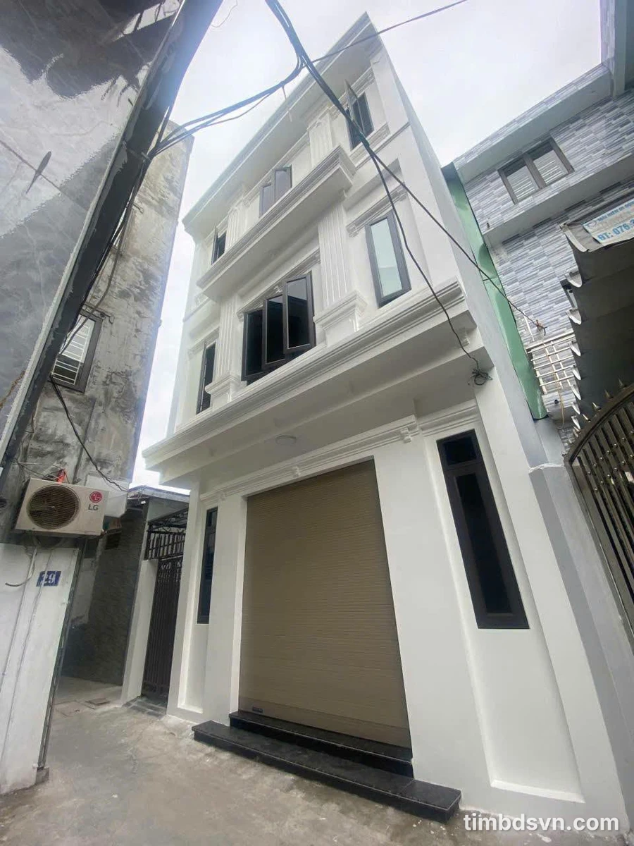 Bán nhà lô góc 45m2 3 tầng 3 phòng ngủ Dư Hàng Quận 12 - Ảnh thu nhỏ 2