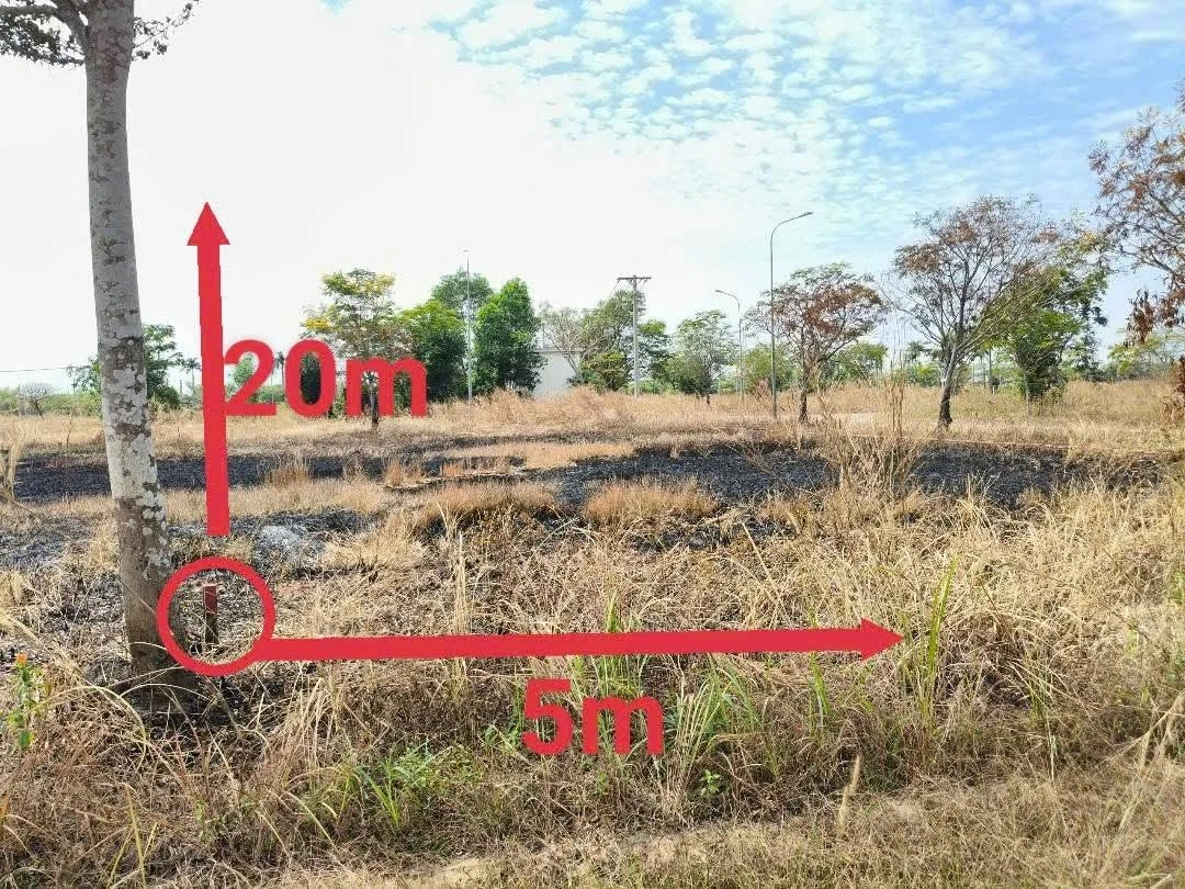 Bán đất thổ cư 5x20m đường D5 KDC Daresco, Hậu Nghĩa, Đức Hòa, Tây Ninh - Ảnh thu nhỏ 5