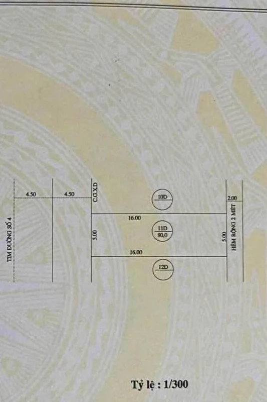 Bán đất mặt tiền Hà Huy Giáp 80m² Quy Nhơn