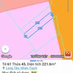 Bán đất mặt tiền Nguyễn Hữu Cảnh Nhơn Trạch 221.6m² - Ảnh thu nhỏ 1