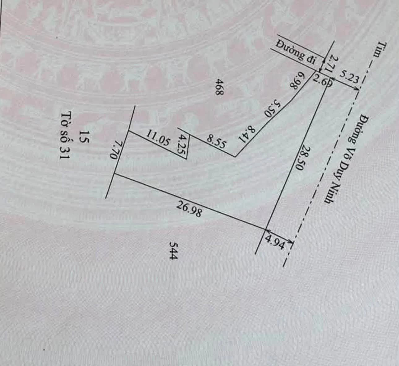 Bán đất 2 mặt tiền Võ Duy Ninh Huế, 470m² - Ảnh 1