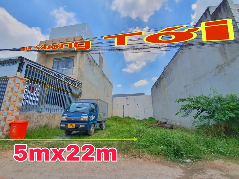 Bán đất mặt tiền Tri Thức 109m2 thổ cư, TT Đức Hòa, Long An giá 1,27 tỷ