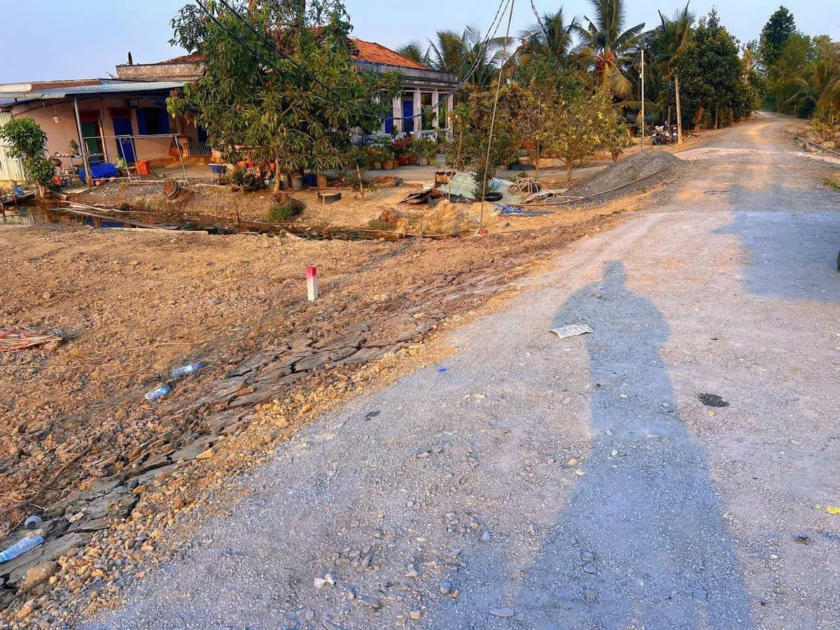 Bán đất thổ cư 186m view sông Thạnh Hoà 390 triệu - Ảnh 1