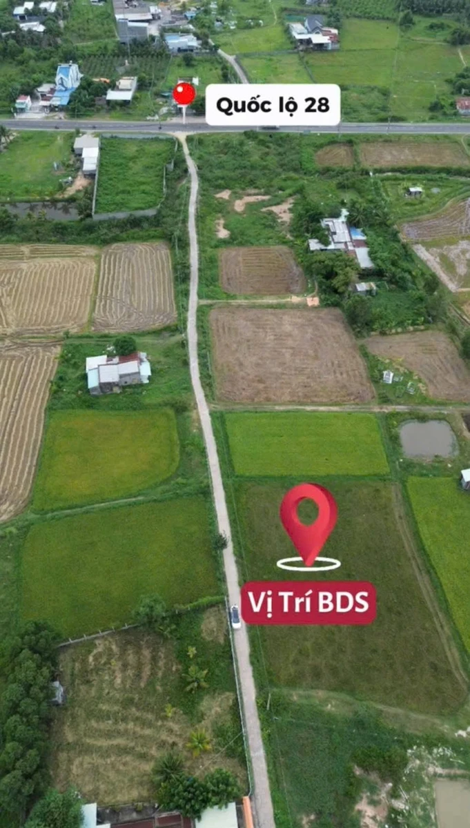 Bán đất Quốc Lộ 28, 750m2 thổ cư, 1 tỷ 250 triệu - Ảnh thu nhỏ 2