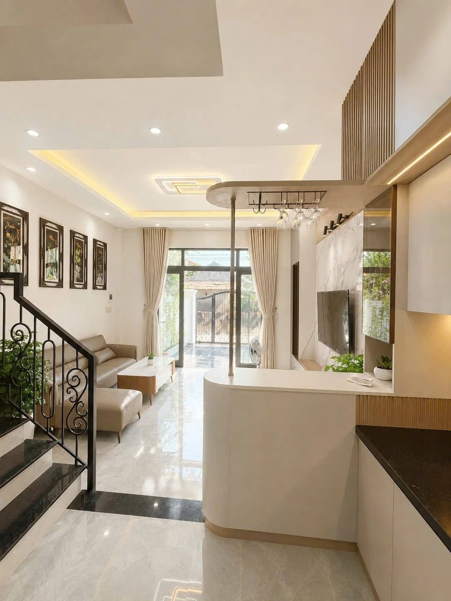 Bán nhà 3 tầng tân cổ điển 200m² TP Huế - Ảnh thu nhỏ 4