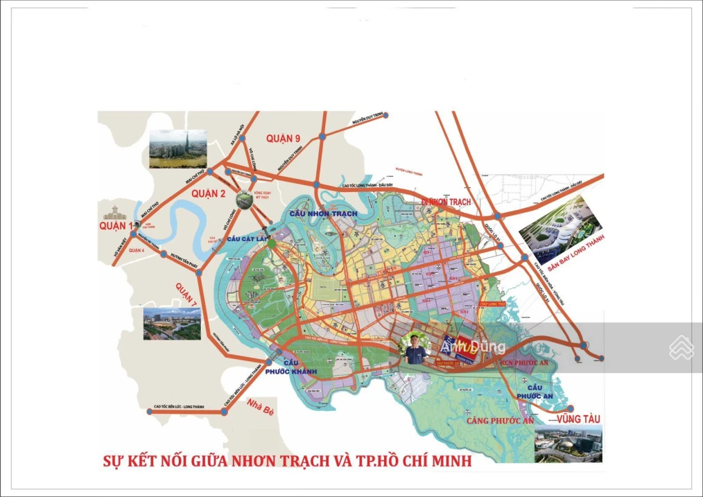 Đất nền TP. Mới Nhơn Trạch giá từ 9 triệu/m2 - sổ hồng riêng - Đón sóng Sân bay Long Thành - Ảnh thu nhỏ 3