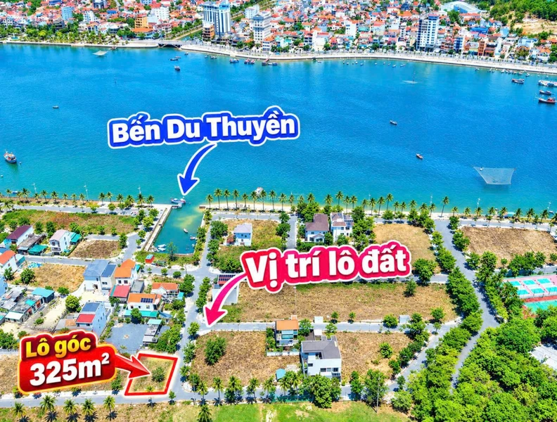 Bán lô góc 325m2 KĐT Nhật Lệ Riverside - Mỹ Cảnh - Bảo Ninh - Đồng Hới - Quảng Bình (2x triệu/m2)