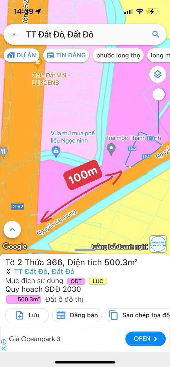 Bán đất mặt tiền Nguyễn Văn Hưng 500m2 gần biển - Ảnh thu nhỏ 5