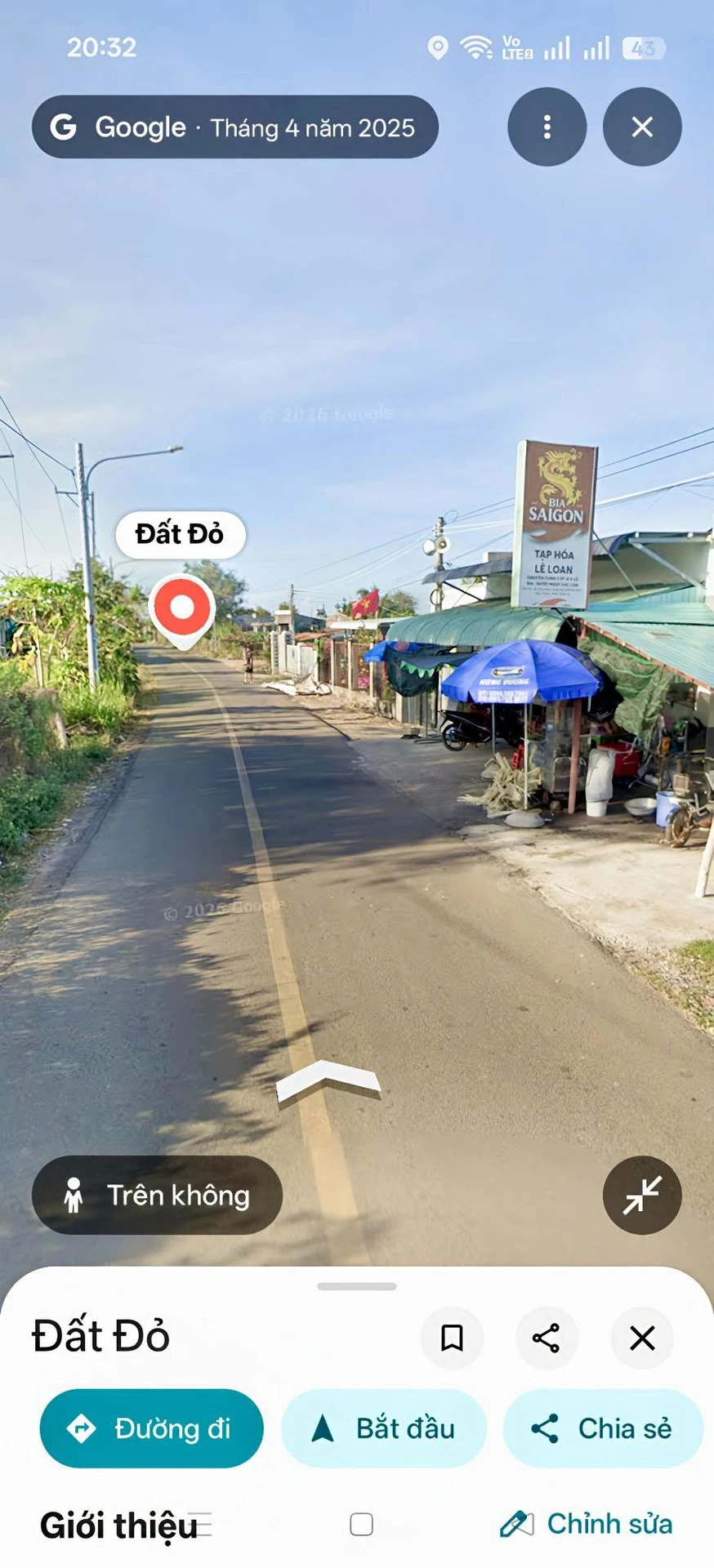 Bán đất thổ cư 127m2 xã Láng Dài, Bà Rịa - Vũng Tàu, 350 triệu - Ảnh 1