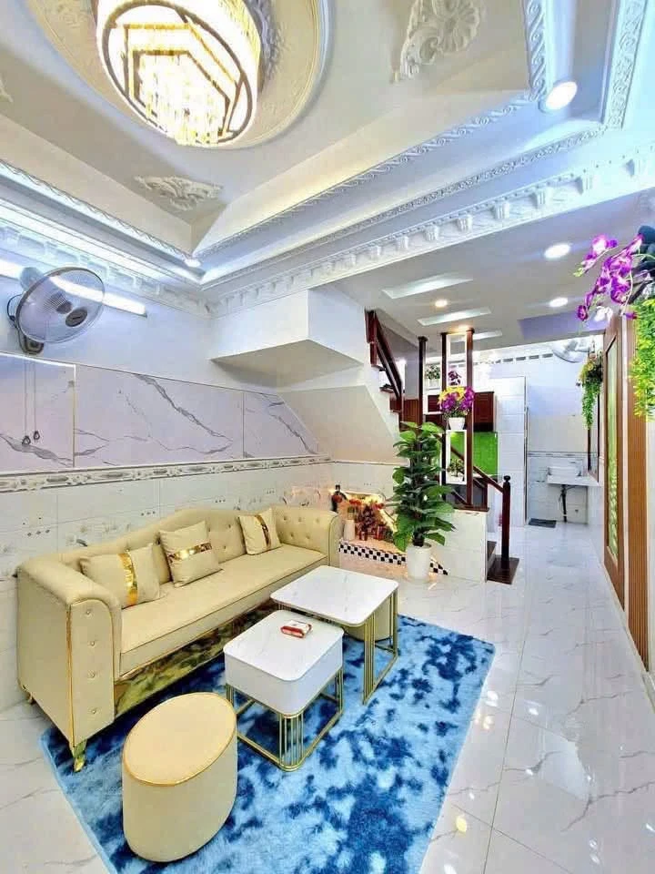 Bán nhà 4PN 3 lầu Huỳnh Tấn Phát Nhà Bè 2,68 tỷ - Ảnh thu nhỏ 5