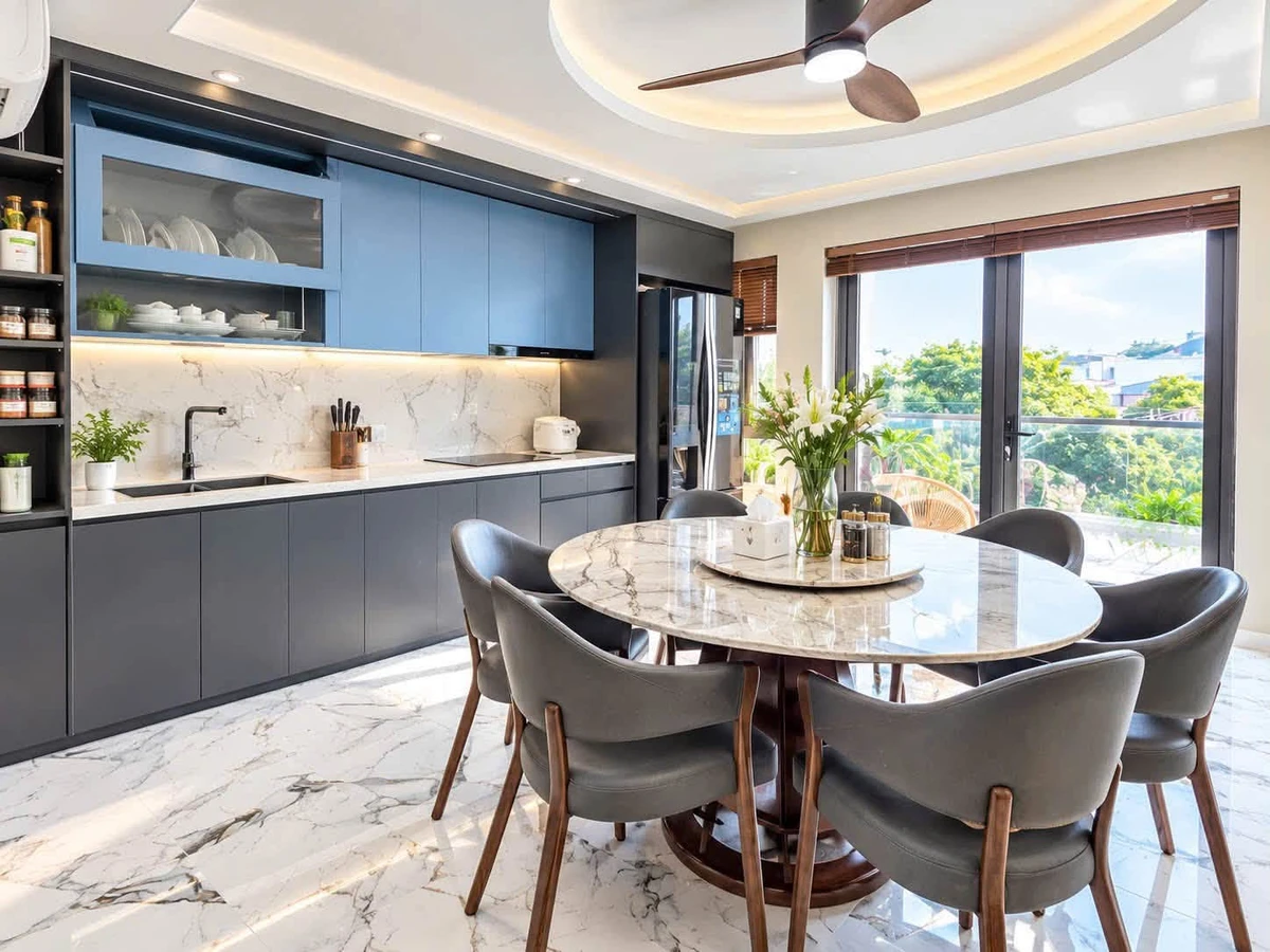 Bán nhà 5 tầng 90m² mặt tiền đường Đông Minh, Đông Hòa, Thủ Đức giá 9 tỷ - Ảnh thu nhỏ 3
