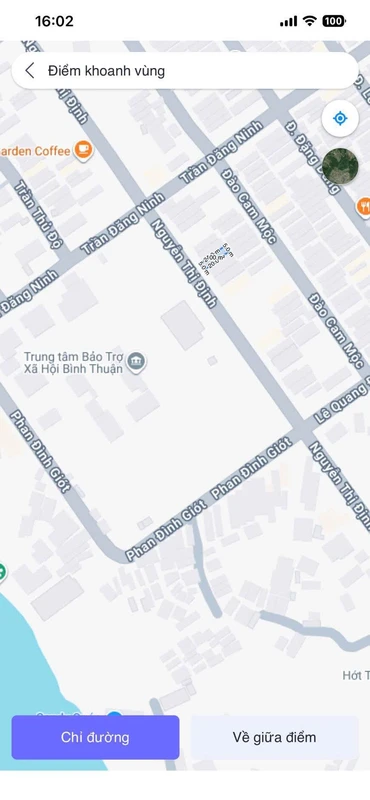 Bán đất mặt tiền Nguyễn Thị Định Phan Thiết 100m2, 2 tỷ 650