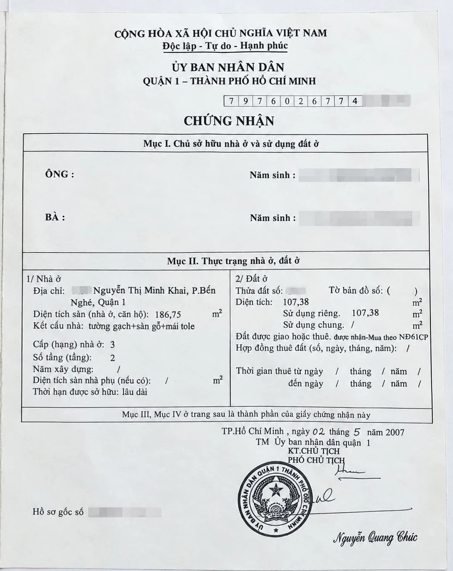 Bán nhà 2 mặt tiền Nguyễn Thị Minh Khai, Bến Nghé, Quận 1, 133m2, 4PN, hơn 18 tỷ - Ảnh 1